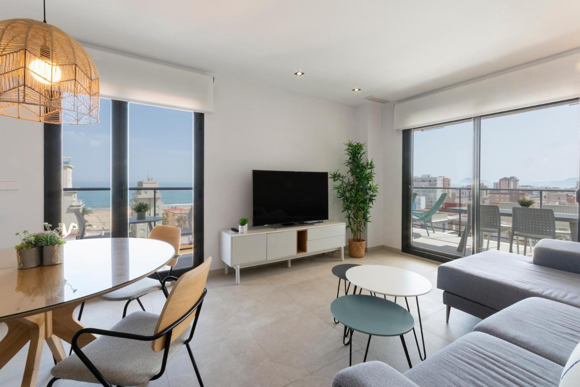 Appartamento Ag Residencial El Alamo Playa de Gandia Esterno foto
